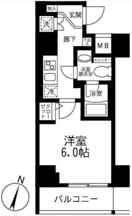 アイルイマージュ弘明寺の物件間取画像