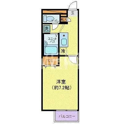 アムール　エチゴの物件間取画像