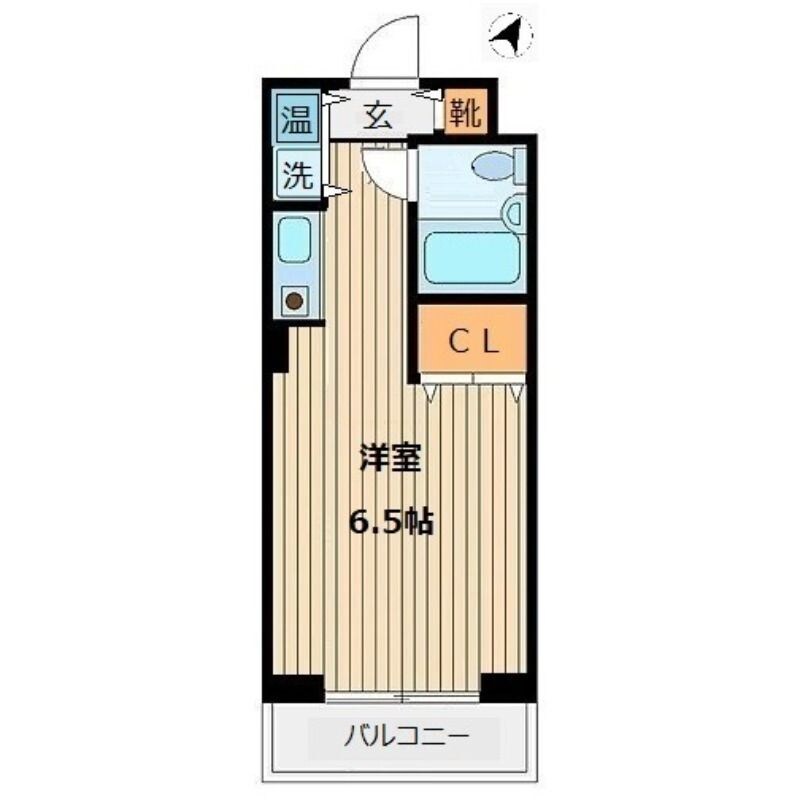 ヴィラリッツ鶴見中央の物件間取画像