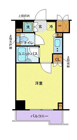 ルーブル武蔵新城の物件間取画像