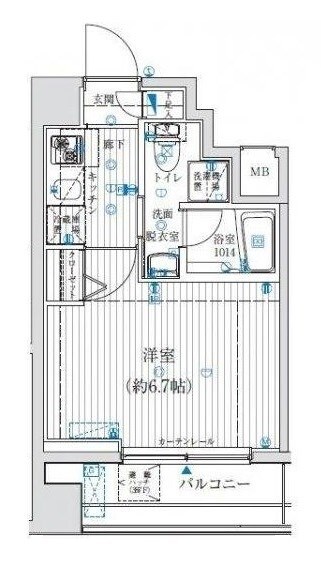 リライア吉野町の物件間取画像