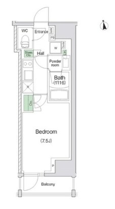 川崎駅 徒歩5分 12階の物件間取画像