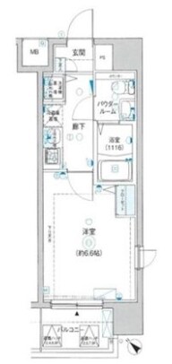 レグラス新横浜駅前の物件間取画像