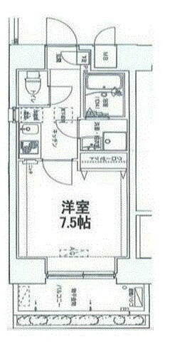 グランリーヴェル横濱ポートシティの物件間取画像