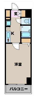 エステムプラザ横浜みなとみらいWESTの物件間取画像