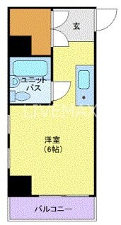 ユーコート府中の物件間取画像