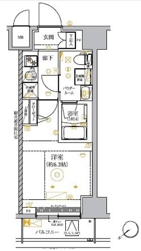 RELUXIA GRANDE横濱吉野町（リルシアグランデ）の物件間取画像