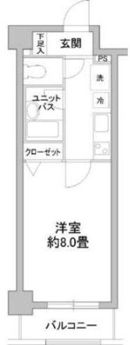 日ノ出町駅 徒歩1分 4階の物件間取画像