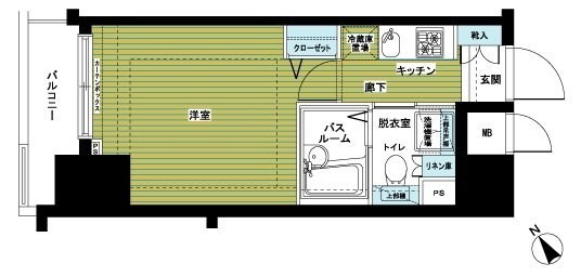 新横浜駅 徒歩10分 3階の物件間取画像