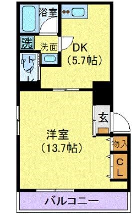 フォンテーヌ・アカシヤの物件間取画像