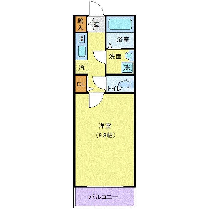 PRINCESS南町の物件間取画像