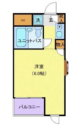 ジュネパレス座間第14の物件間取画像