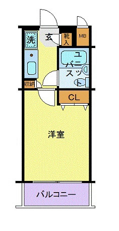 メインステージ大倉山の物件間取画像