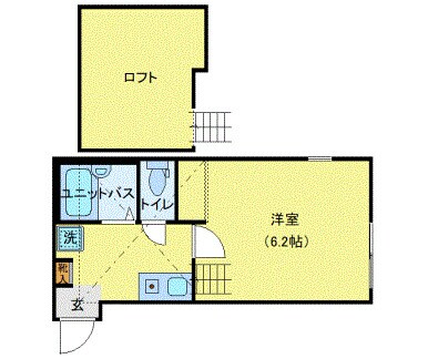 ラフィネ弘明寺の物件間取画像