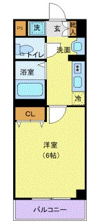 シャトール田口金沢八景の物件間取画像