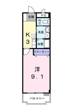 ボニートの物件間取画像