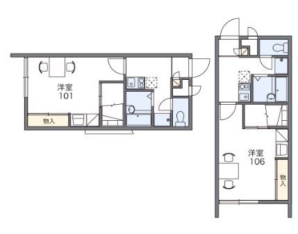 めんそーれーの物件間取画像