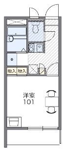 アラハビーチの物件間取画像