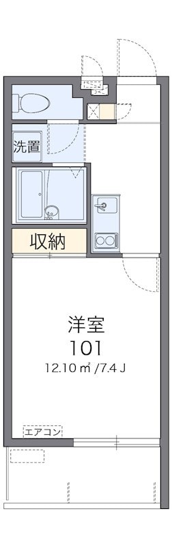 クレイノかりゆしⅡの物件間取画像