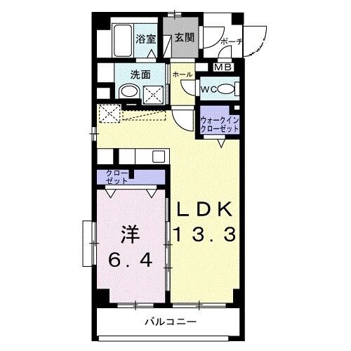 メゾン　ド　カカズの物件間取画像