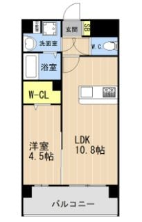 LIBTH安里の物件間取画像