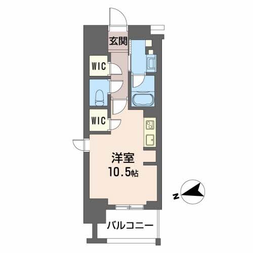 ザ・十日市プレイスの物件間取画像