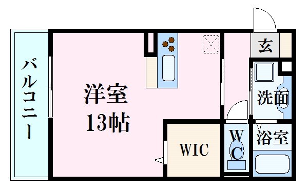 ファーストステージ翠の物件間取画像