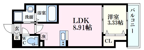 サムティ舟入IIの物件間取画像