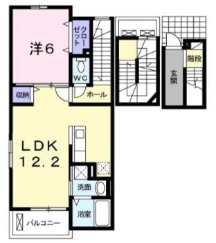 ビバーチェⅡの物件間取画像