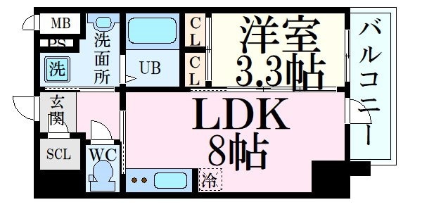 I-STAGE住吉町の物件間取画像