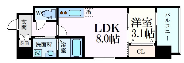 エイトバレー５０の物件間取画像