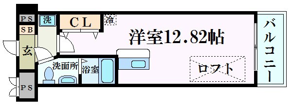 S-FORT鶴見町の物件間取画像