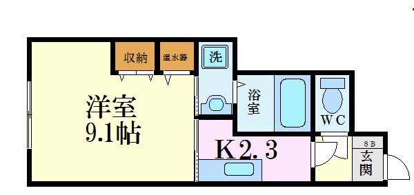 メゾン大野の物件間取画像