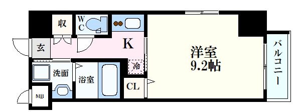 S-RESIDENCE宇品5丁目IIの物件間取画像