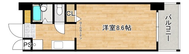 パティオ東荒神の物件間取画像