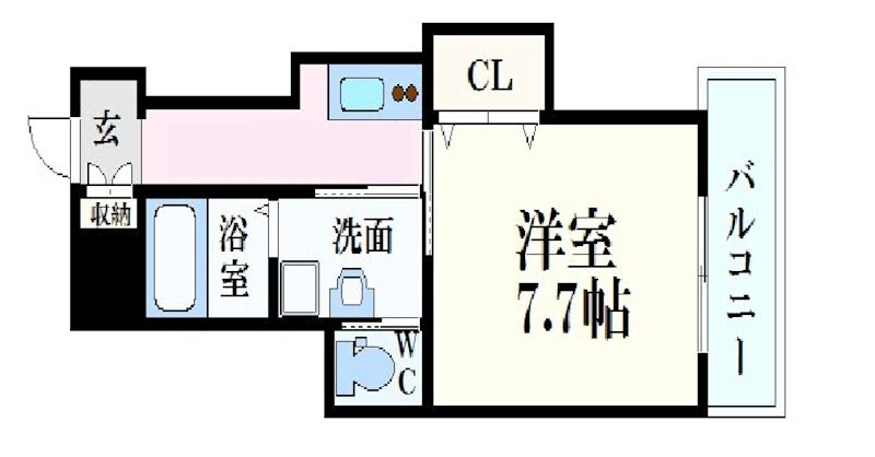 RIDERE光南の物件間取画像