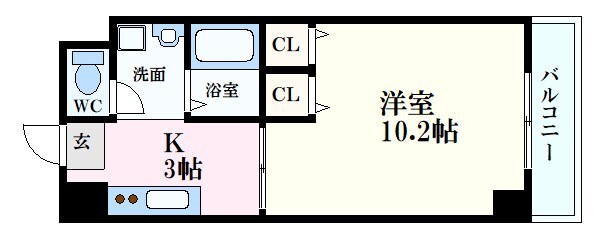 フレーバーの物件間取画像