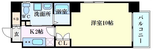 パレグレース十日市の物件間取画像