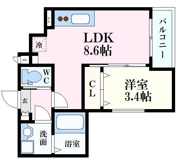 RYO.Sta.草津の物件間取画像