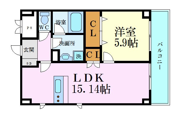 SAKURA.ismの物件間取画像