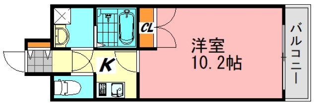 ＬＥＣＩＥＬ仁保新町（旧　オーシャン仁保新町）の物件間取画像