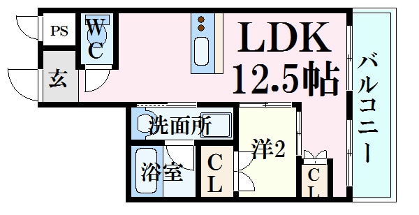 ライブタウン中央通りの物件間取画像