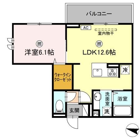 フォレストの物件間取画像