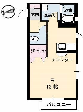 グランメゾン白島中町の物件間取画像