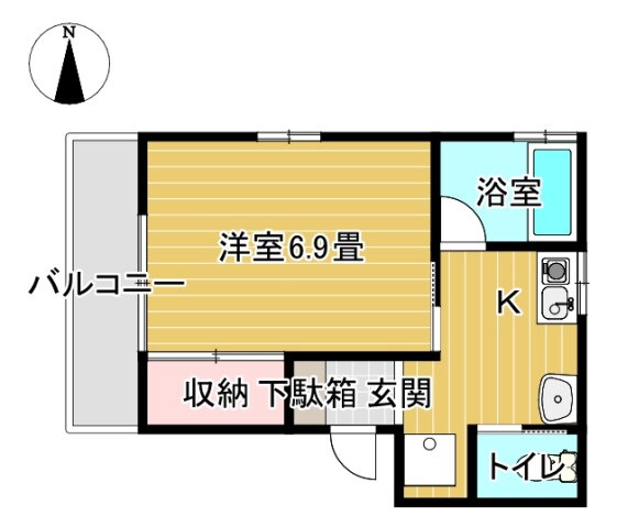 West　Villageの物件間取画像