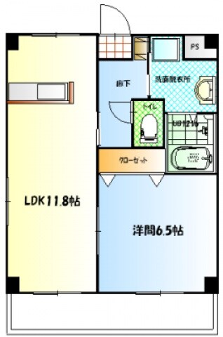 Ｂ・フォレストの物件間取画像