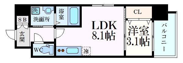 エイトバレー５０の物件間取画像