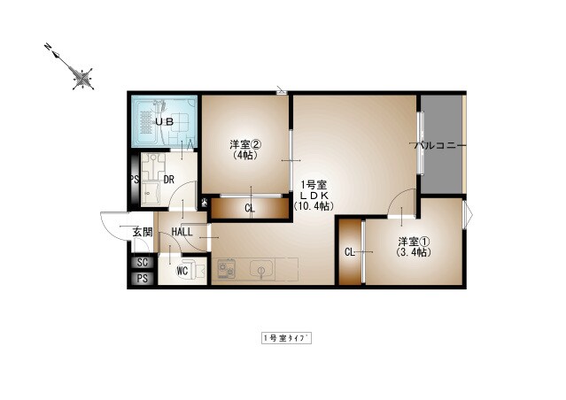 REGALEST-F 矢野駅前の物件間取画像