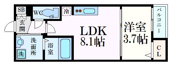 月光れんが通りの物件間取画像