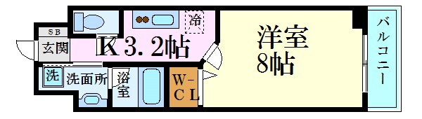 観音ヒルズの物件間取画像